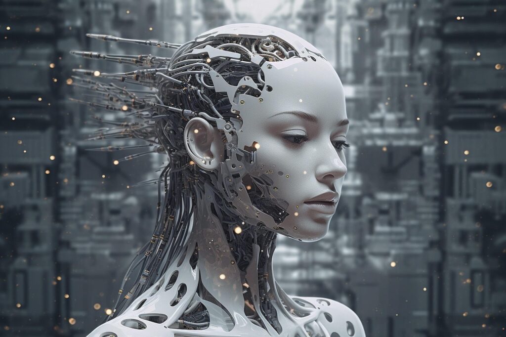 AI is the future, AI robot woman
